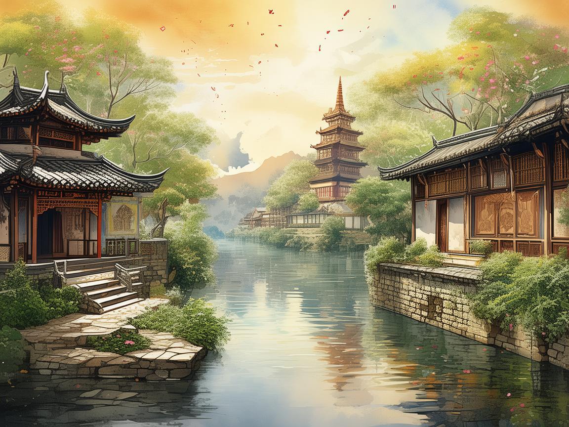 忻州风情，如何通过插画展现地域特色？