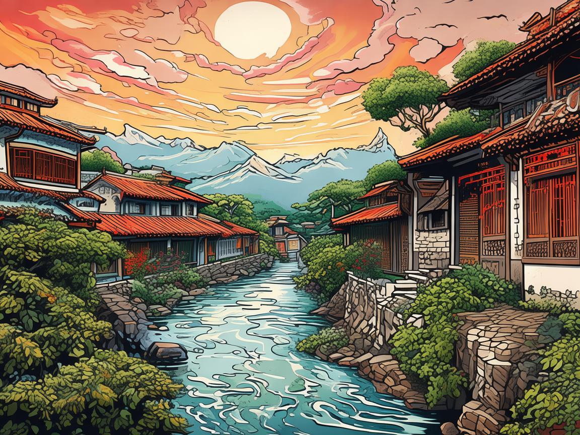 探寻兴平之美，绘就插画盛景