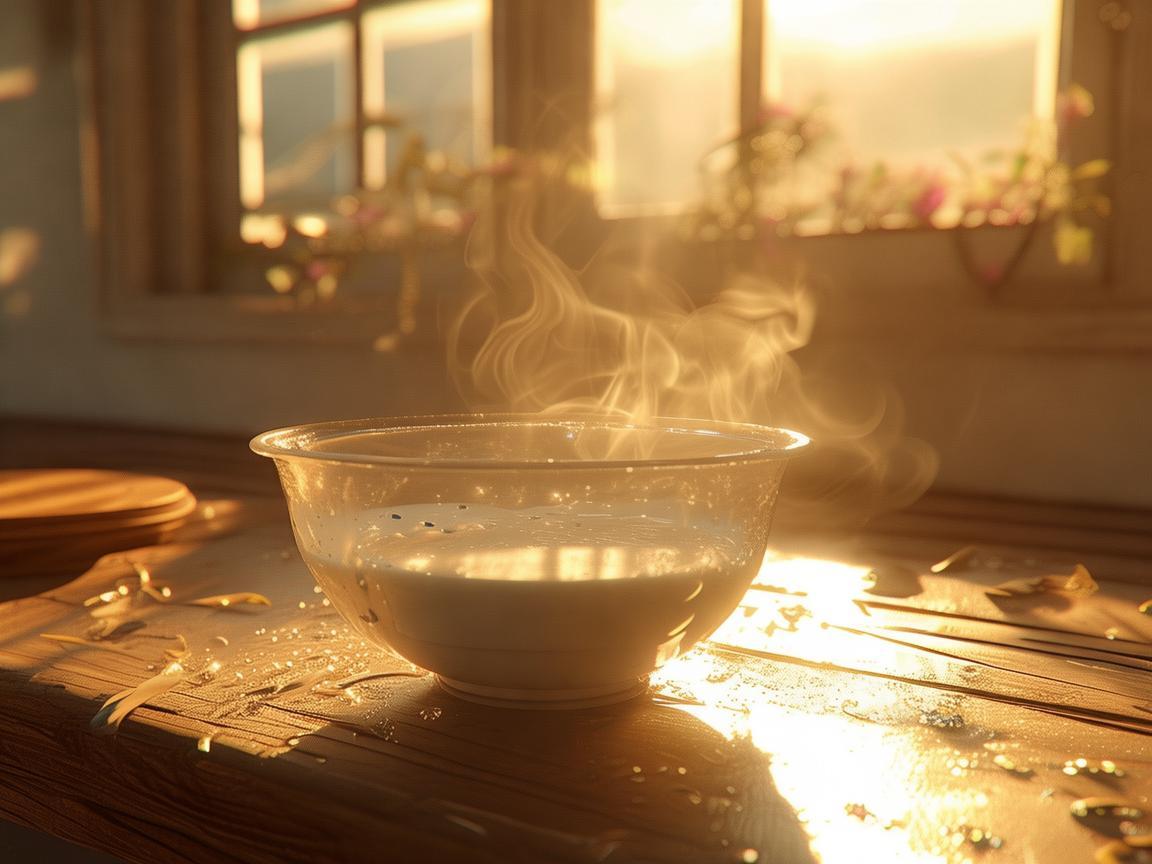 豆浆的色彩，如何在插画中捕捉那抹温暖的晨光？
