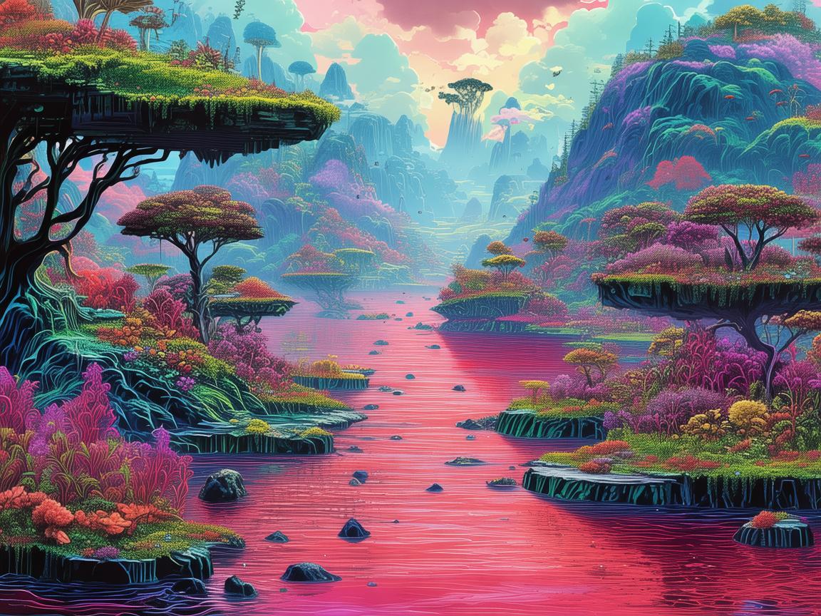 赤水，绘就多彩奇幻的插画世界