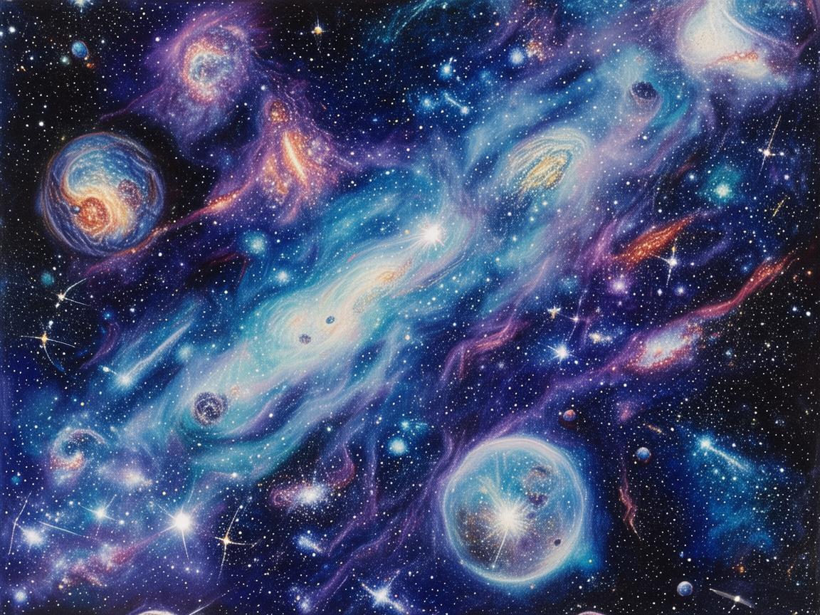 天体力学，插画师如何捕捉宇宙的韵律？