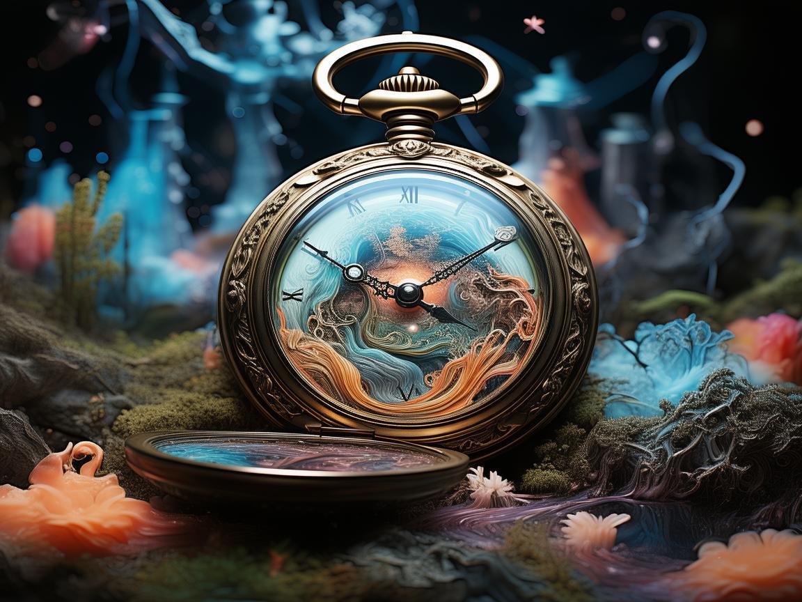 时光凝刻，怀表的奇幻插画之旅
