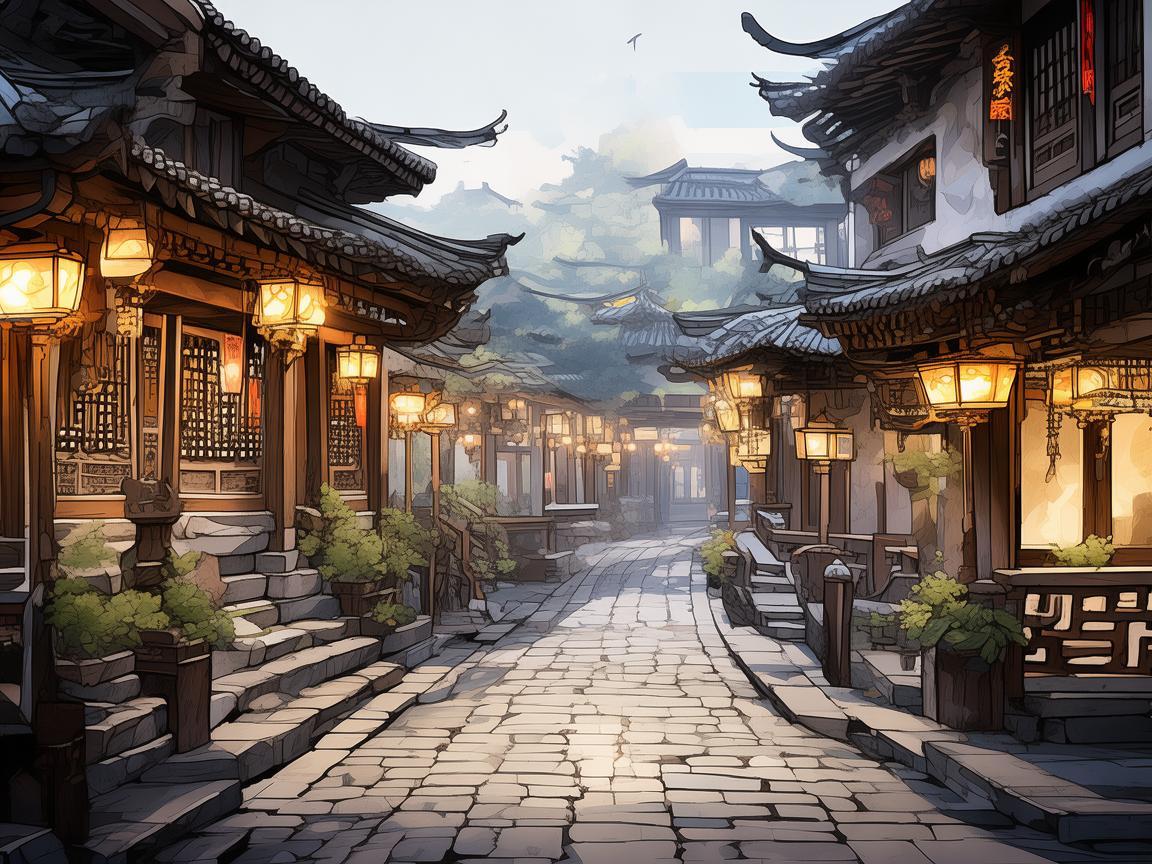 新郑古韵，如何在新时代下焕发插画新生的艺术探索？