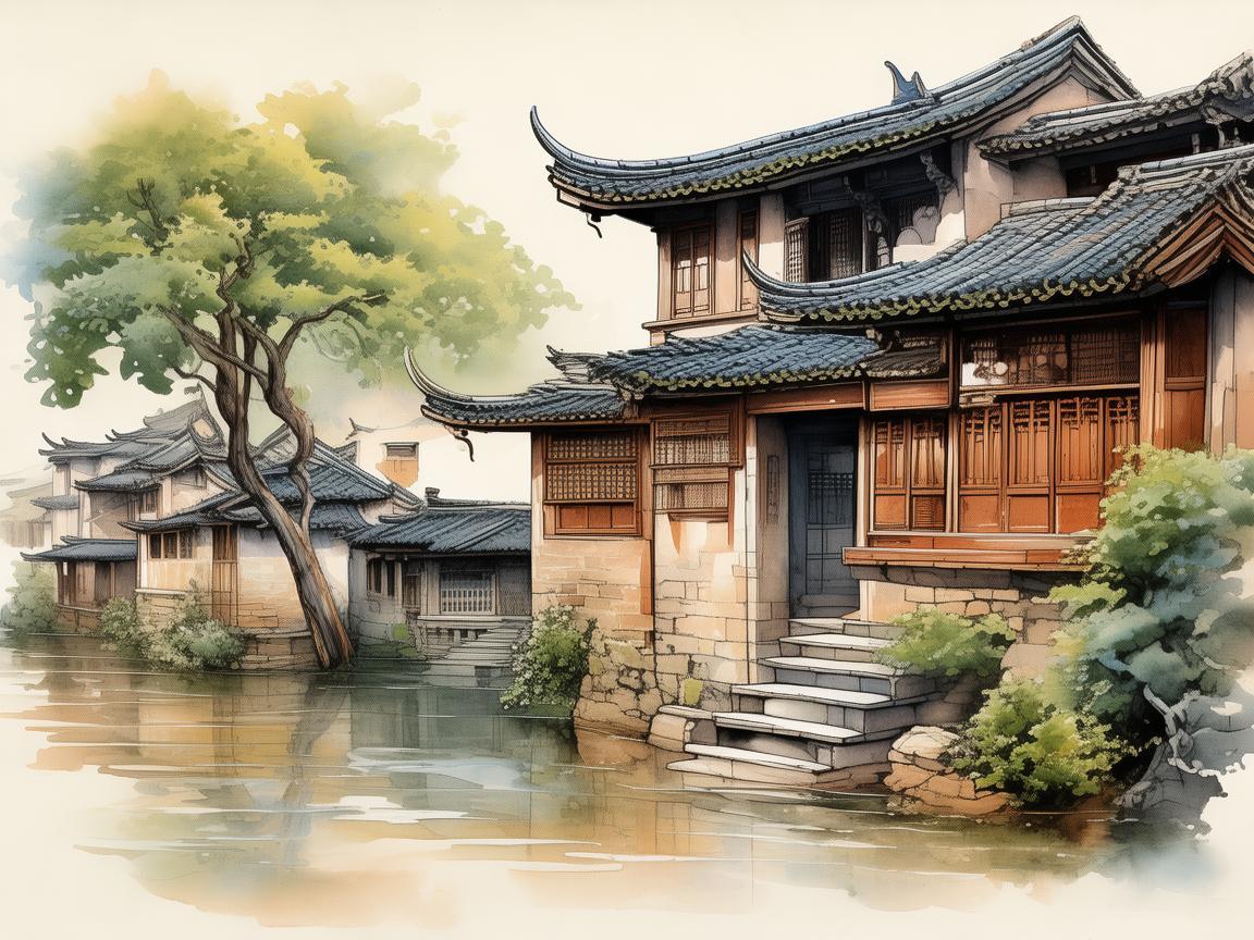 镇江印象，如何通过插画展现古城韵味？