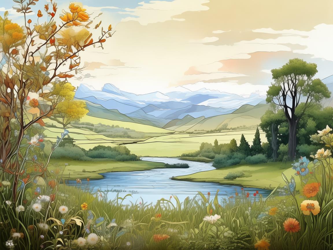 环境影响评价，如何在插画创作中平衡艺术与自然？