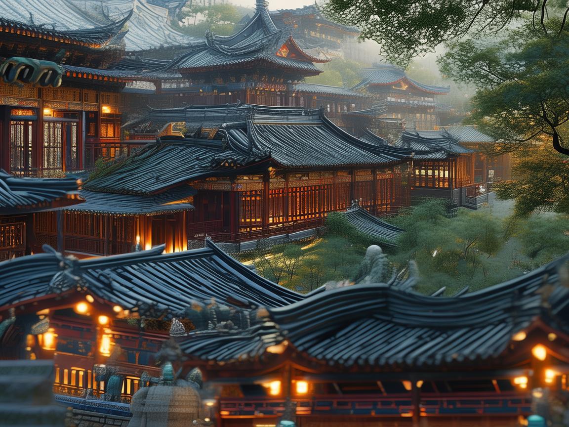 承德避暑山庄，传统与现代的视觉交融