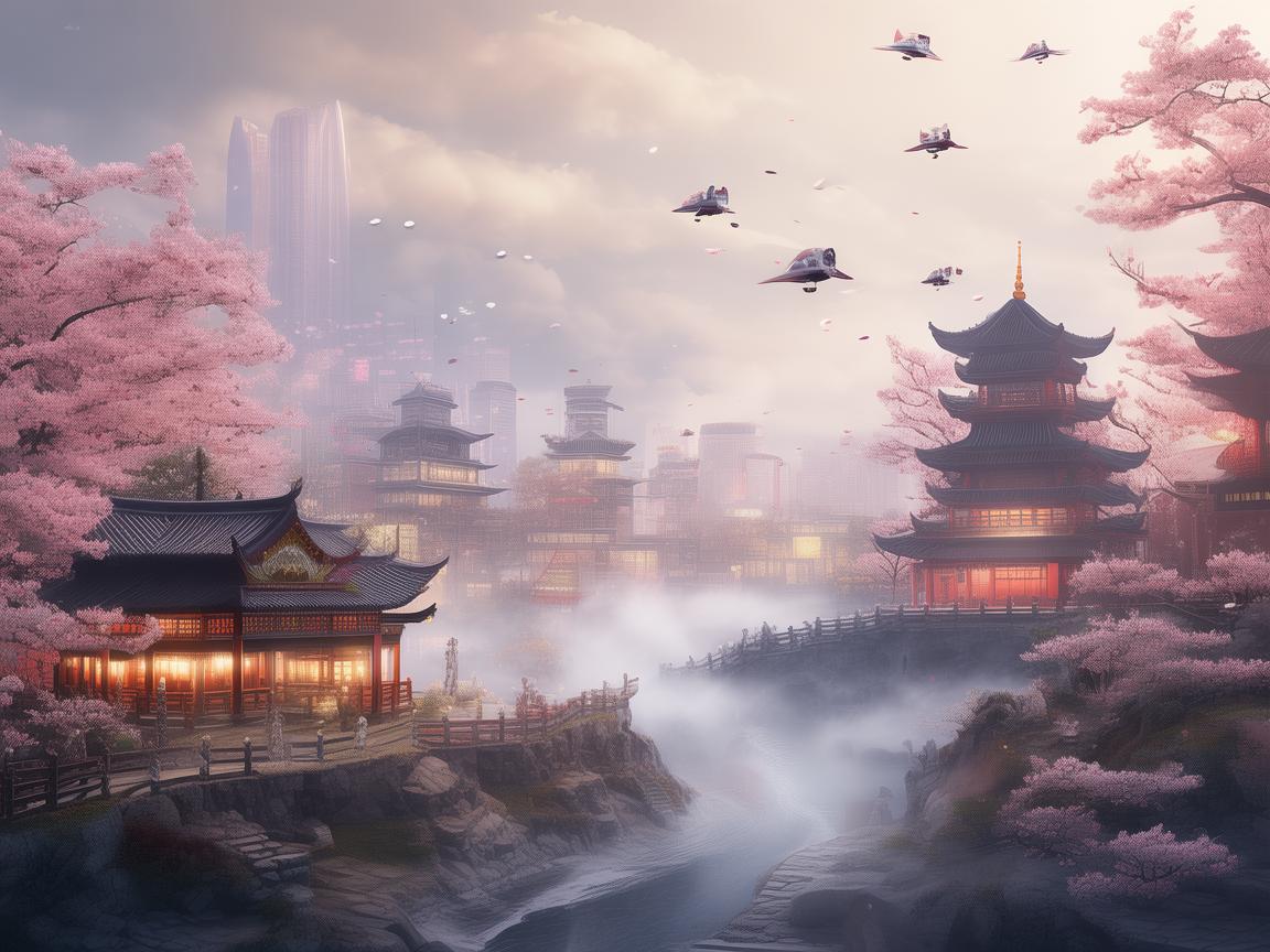 清明时节，如何通过插画传达传统与现代的融合？