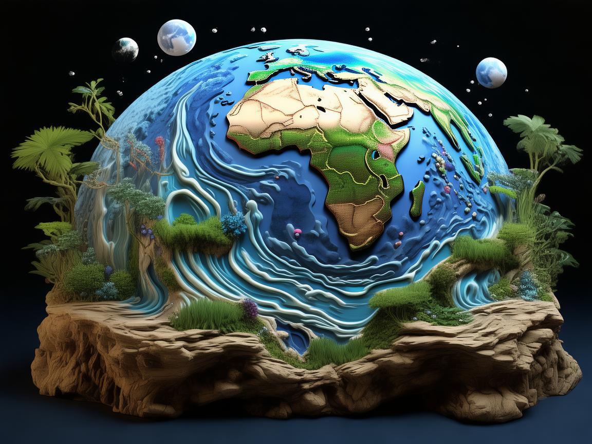 用插画诠释地球动力学的奥秘