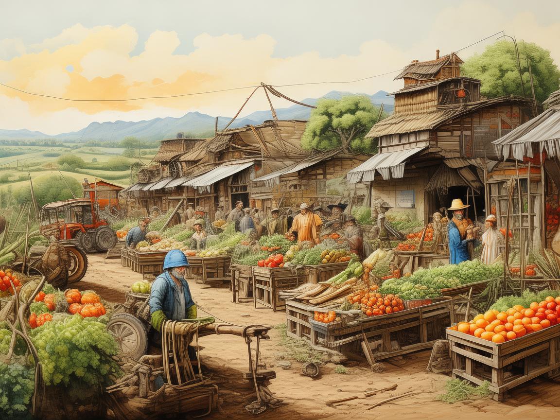 农业经济学视角下的插画创作