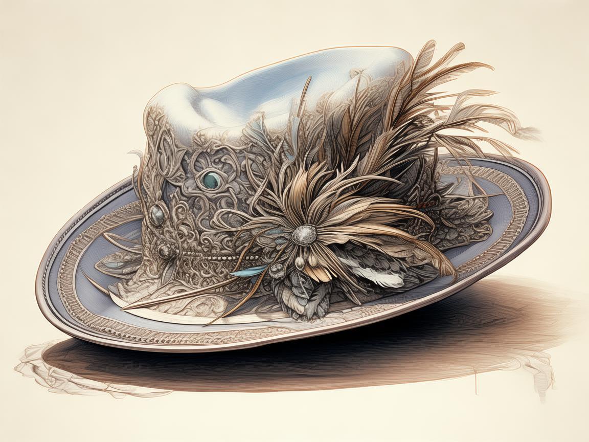 帽子的艺术，如何通过细节让一顶帽子成为插画中的点睛之笔？