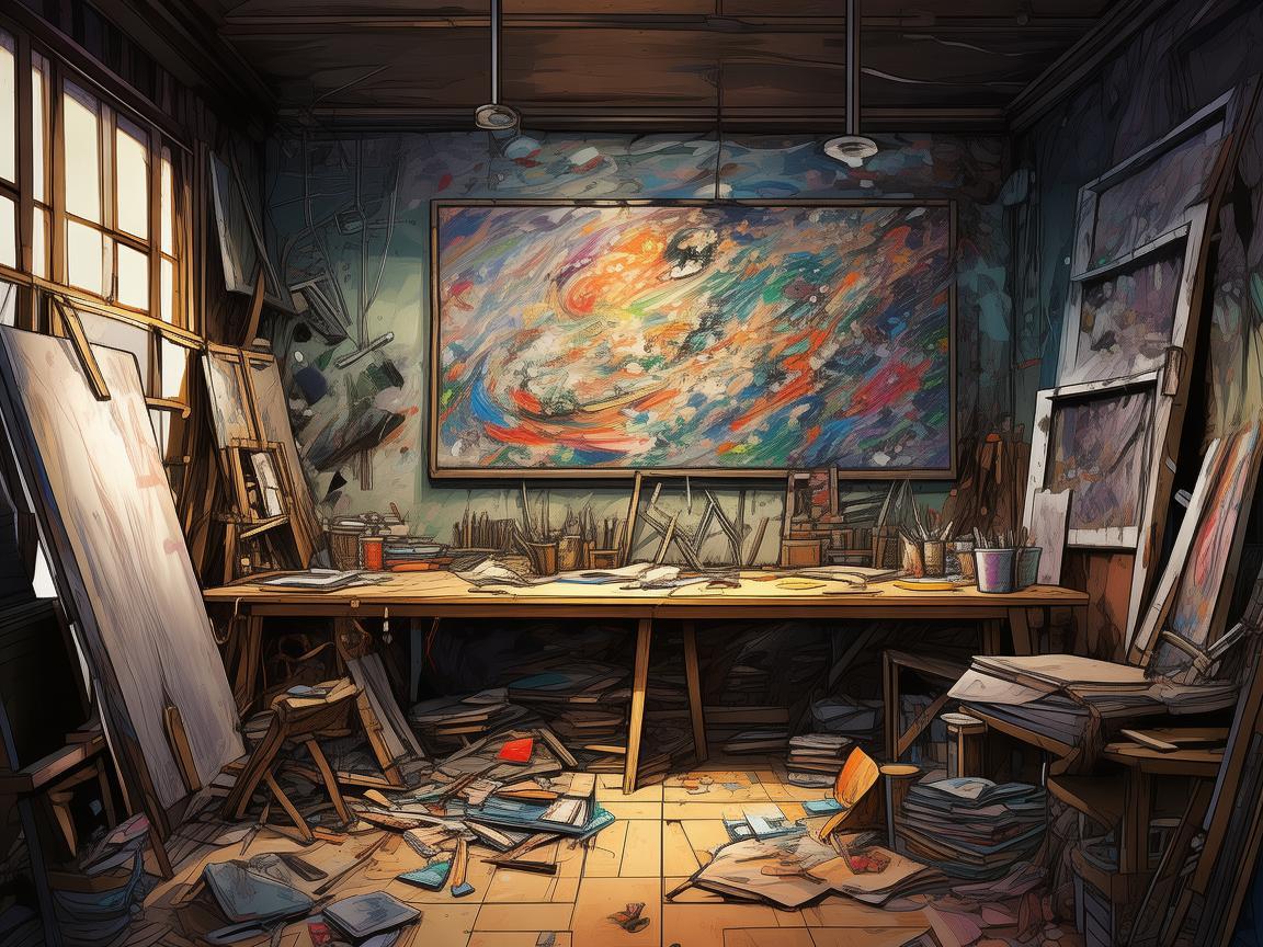 烦躁情绪下的插画创作困境与突破
