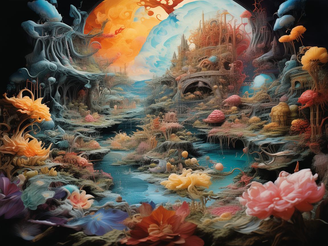 摄影师，镜头下的奇幻世界与插画师的交织