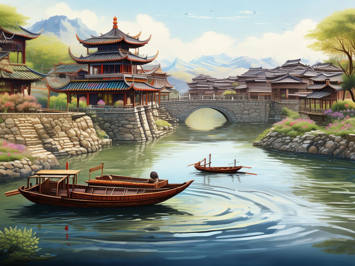 宜都风情，如何通过插画展现地方特色？