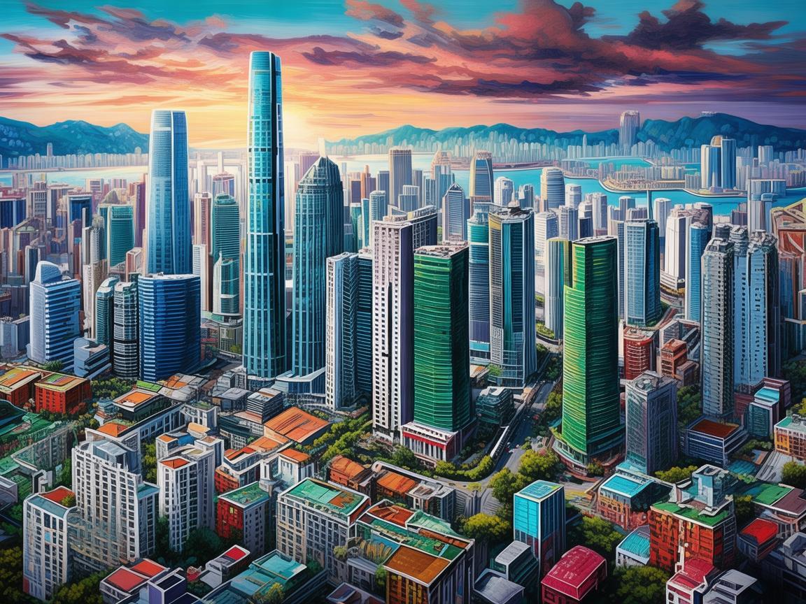 用画笔描绘深圳的多彩画卷