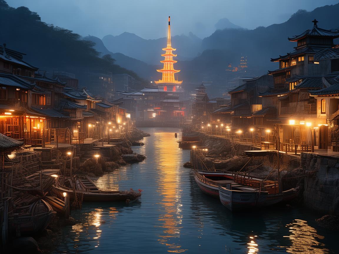 启东之光，如何将地方特色融入插画创作中？