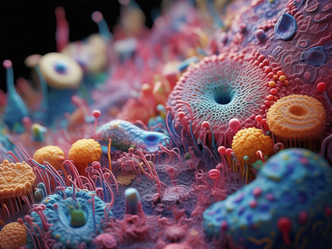 微生物的微观世界，插画师如何以艺术之名探索微生物学奥秘？