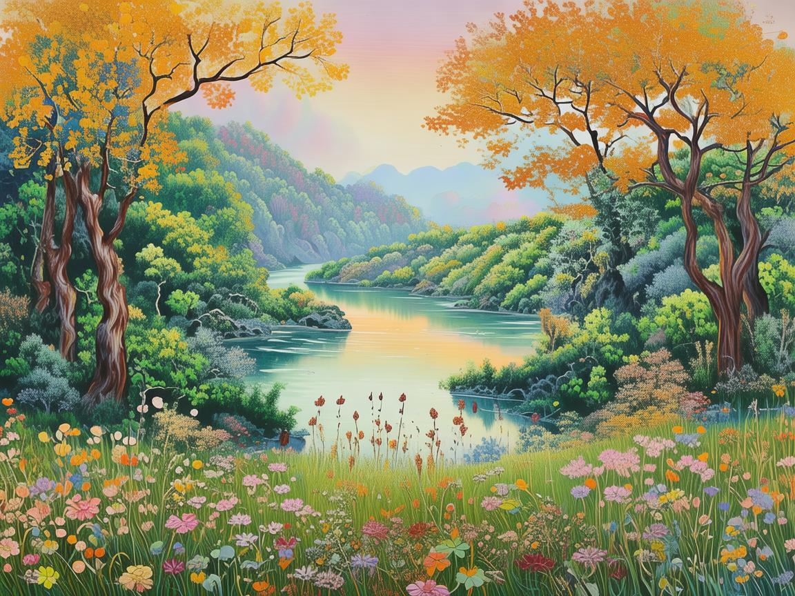 用画笔勾勒佳木斯的多彩画卷