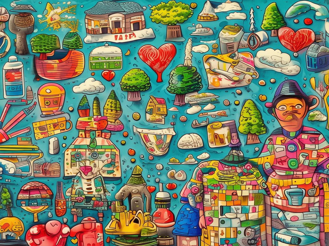 用插画描绘预防医学的多彩画卷