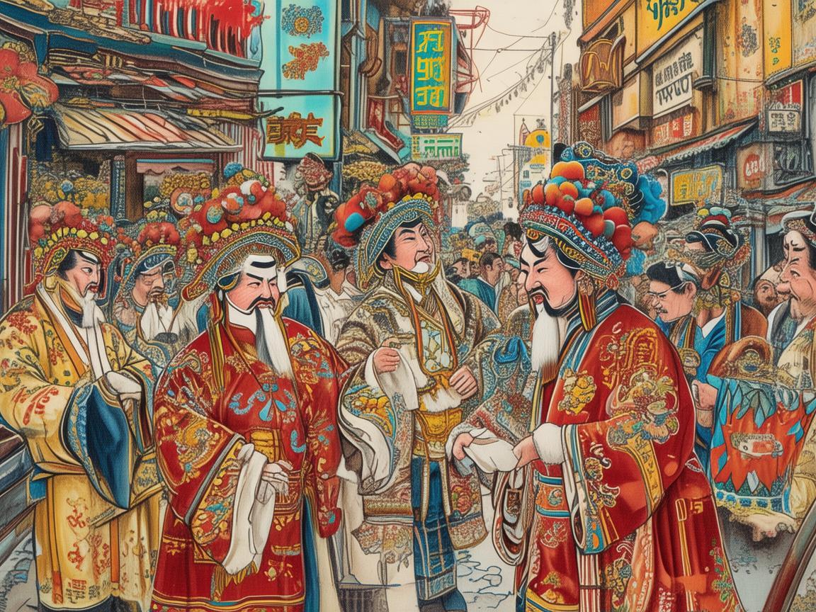 相声与插画，传统艺术与现代视觉的跨界融合