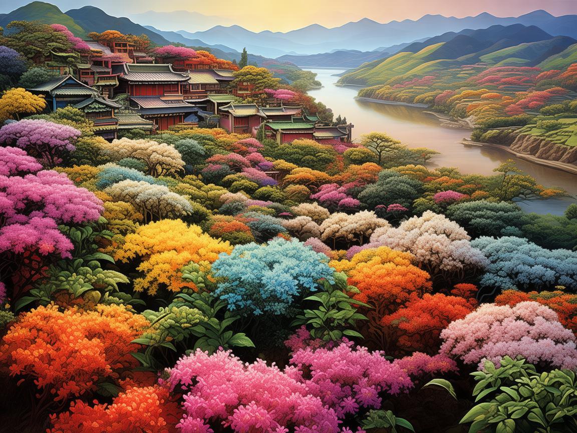 用画笔描绘武冈的多彩画卷