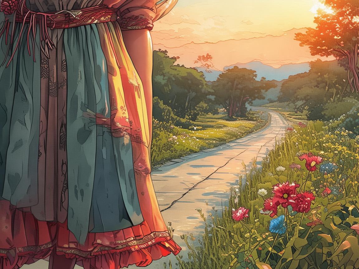 探索省道，插画师笔下的服装塑形密码