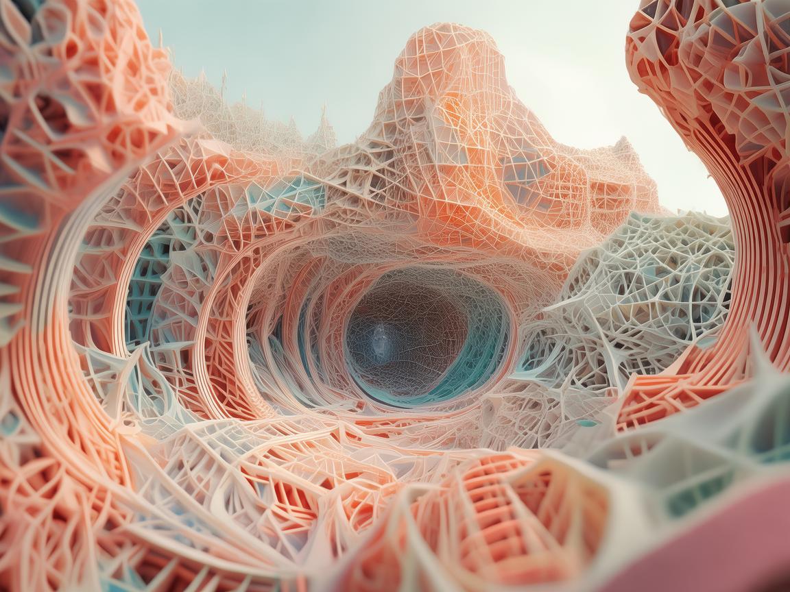 拓扑学视角下的插画艺术探索