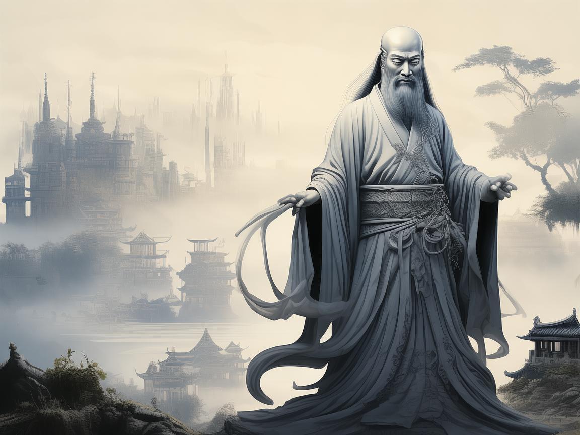 道士与现代插画，如何在传统与现代间绘制神秘画卷？