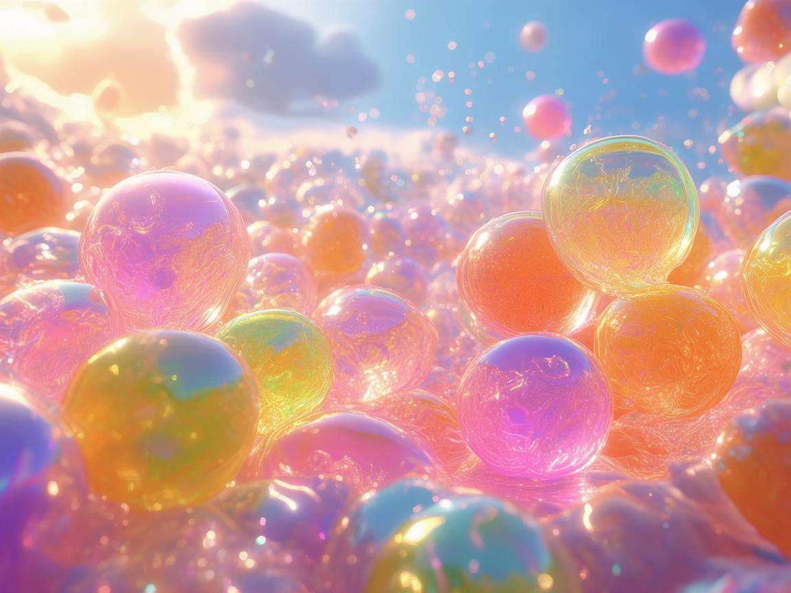 梦幻果冻，插画中的甜蜜奇想