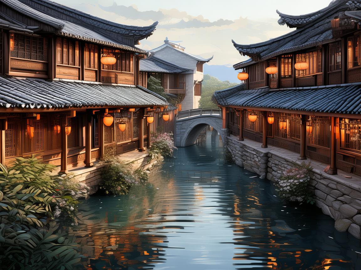镇江古韵，如何通过插画重现其历史风貌？