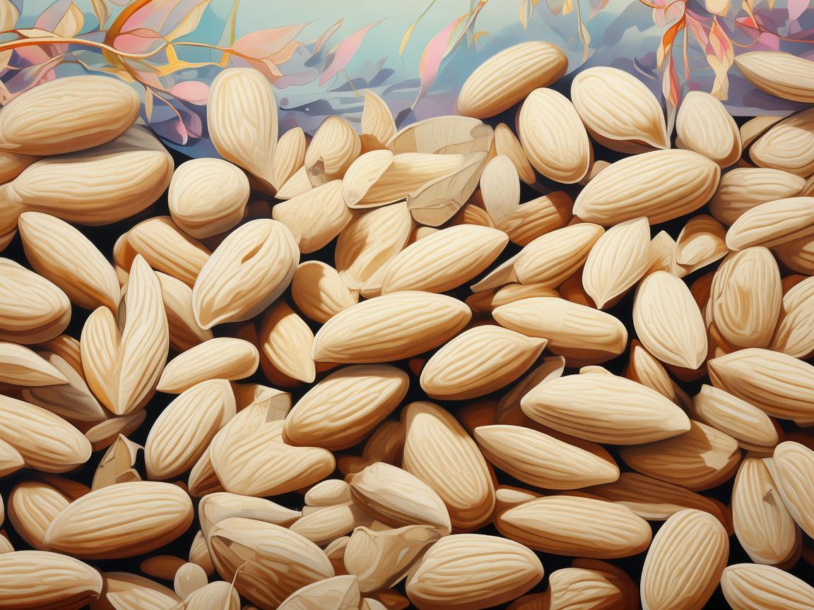 杏仁，在插画世界里的独特风味