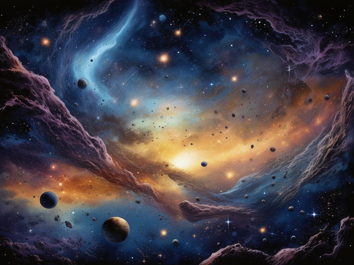 插画视角下的太空法之光