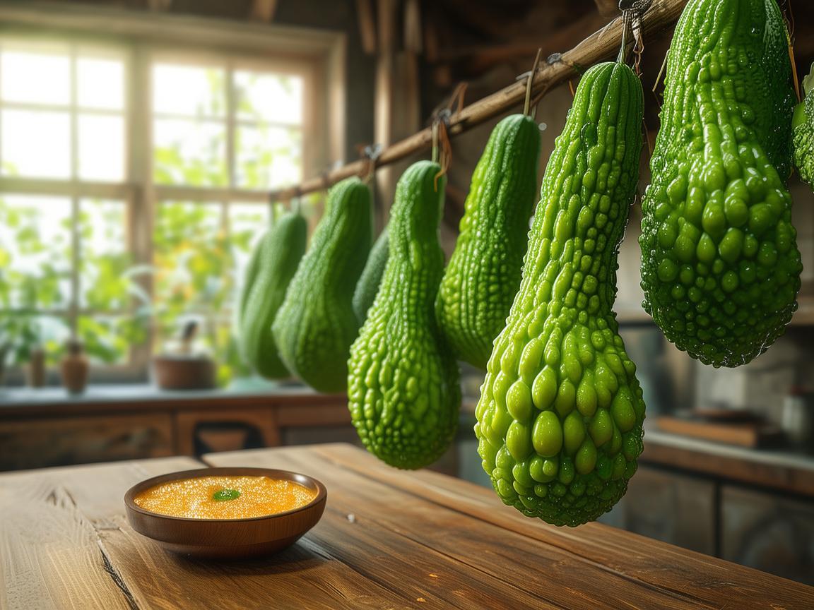 苦尽甘来，如何通过插画传达苦瓜的独特韵味？