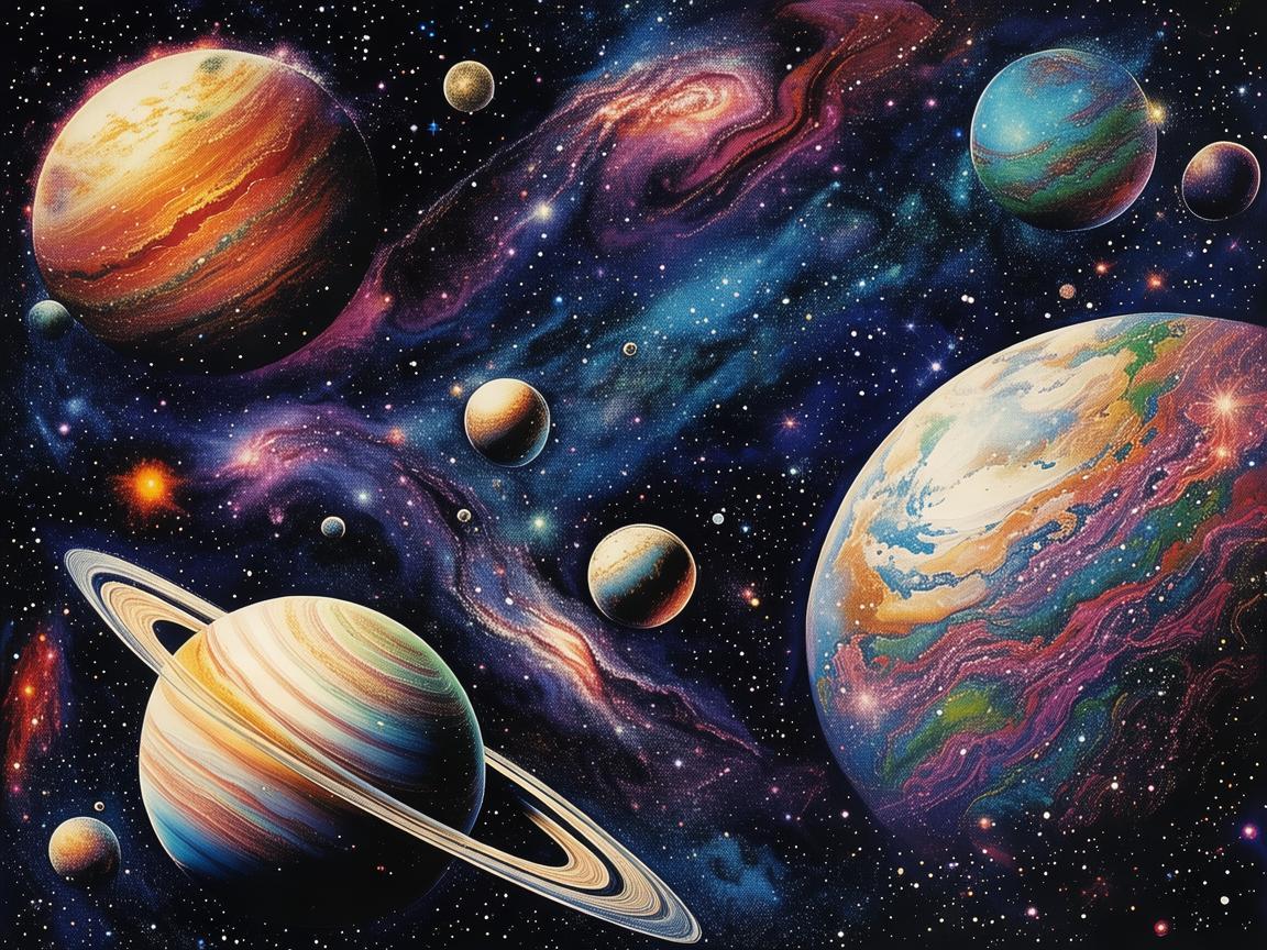 行星科学，插画师如何捕捉宇宙的奥秘？