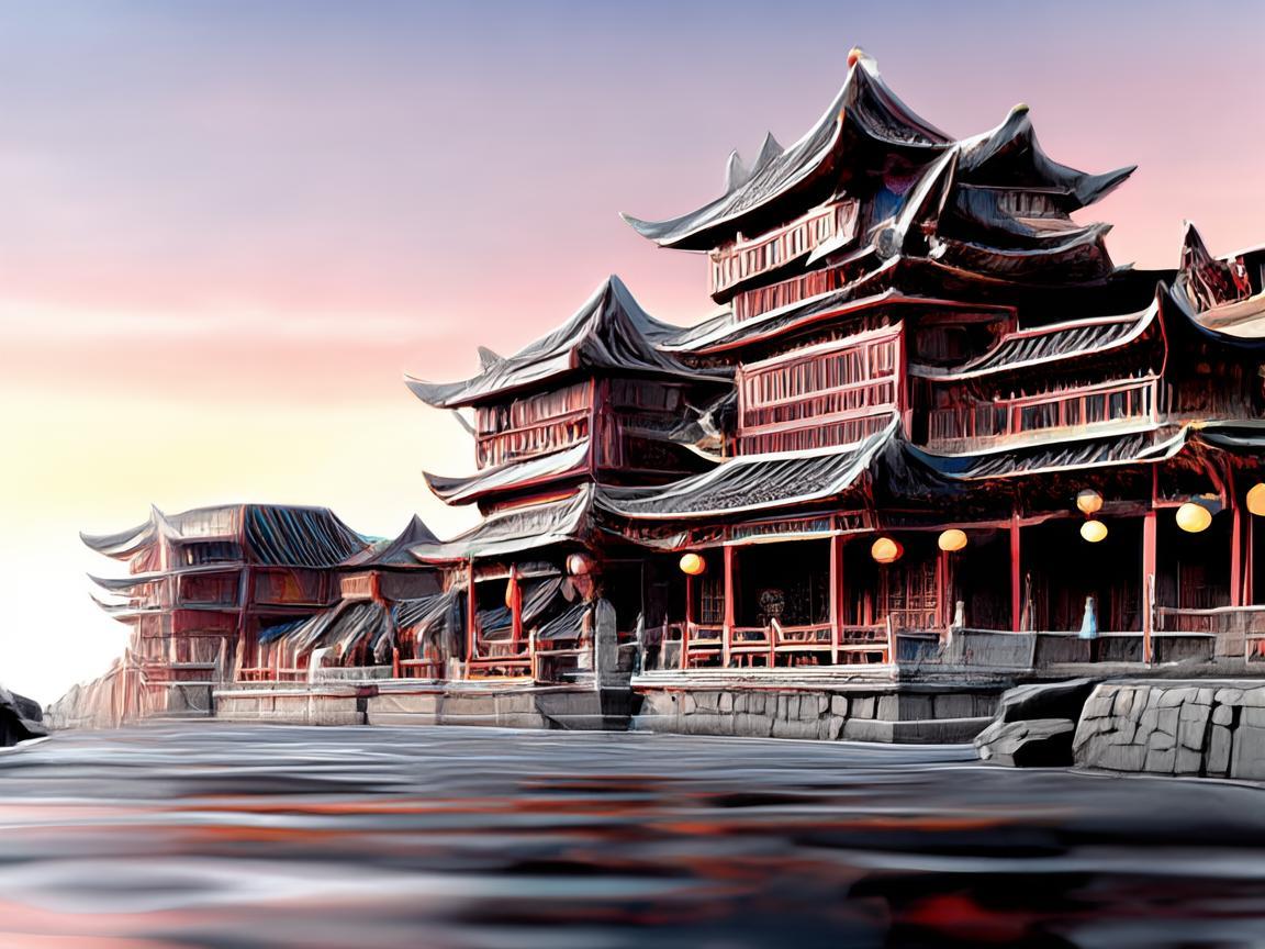 荆门之韵，如何将古城风貌融入现代插画设计？