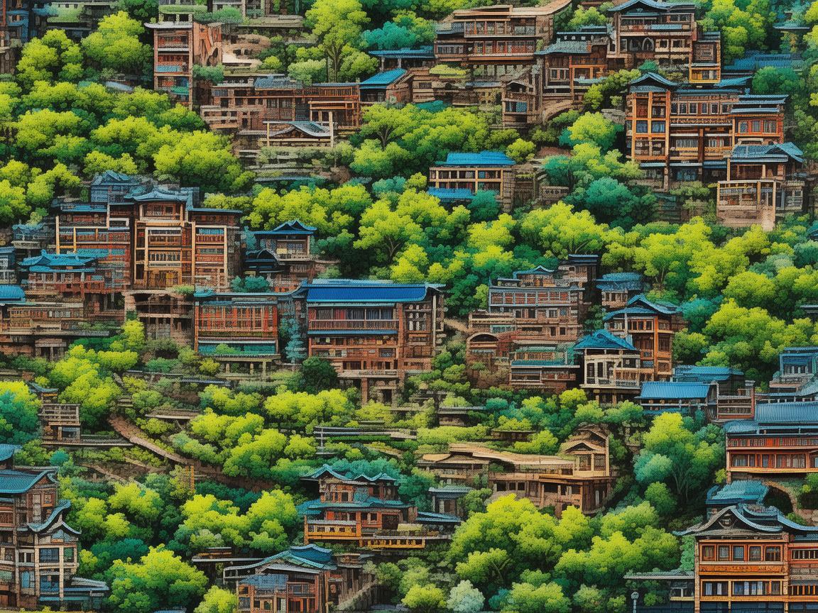 林州风情，用画笔勾勒的多彩画卷
