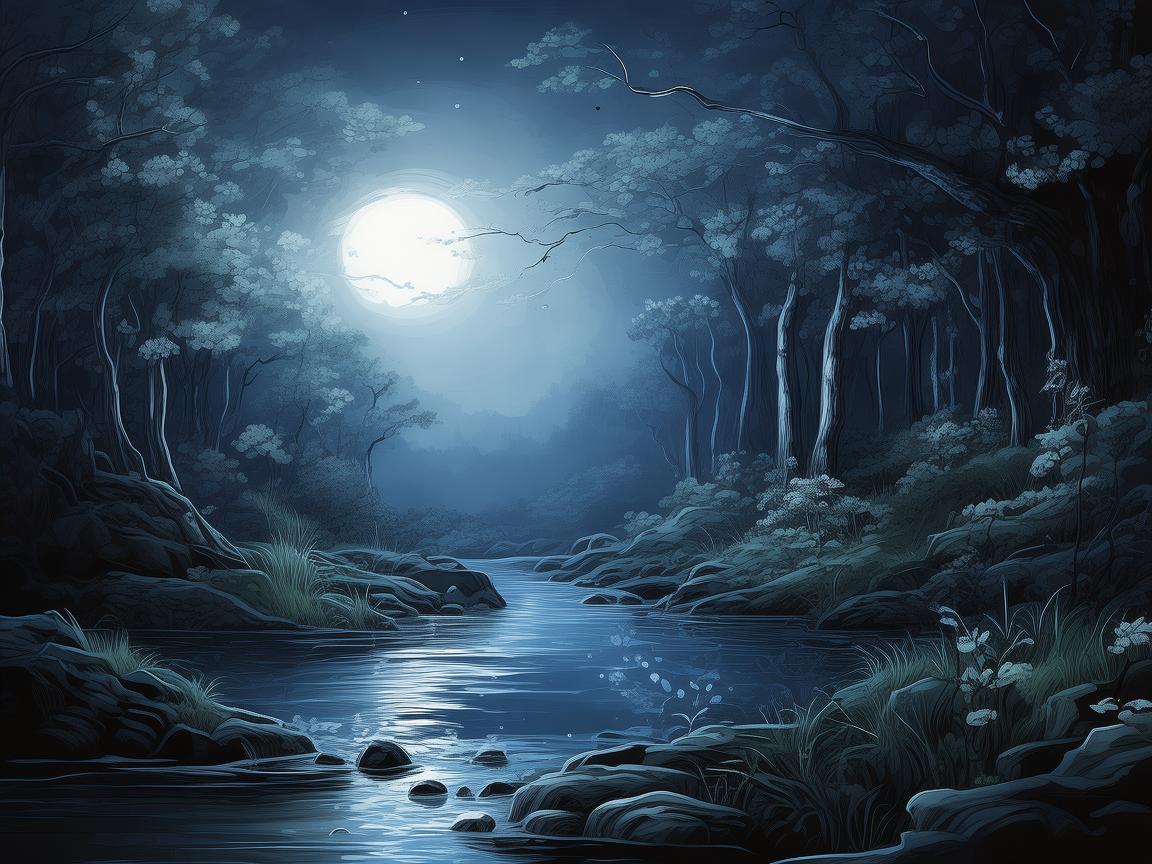 夜深了，如何用插画治愈失眠的灵魂？