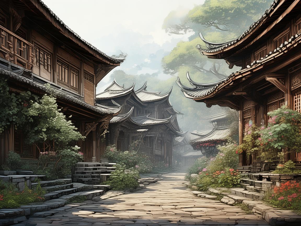 林州古韵，如何在传统与现代间绘制文化插画？