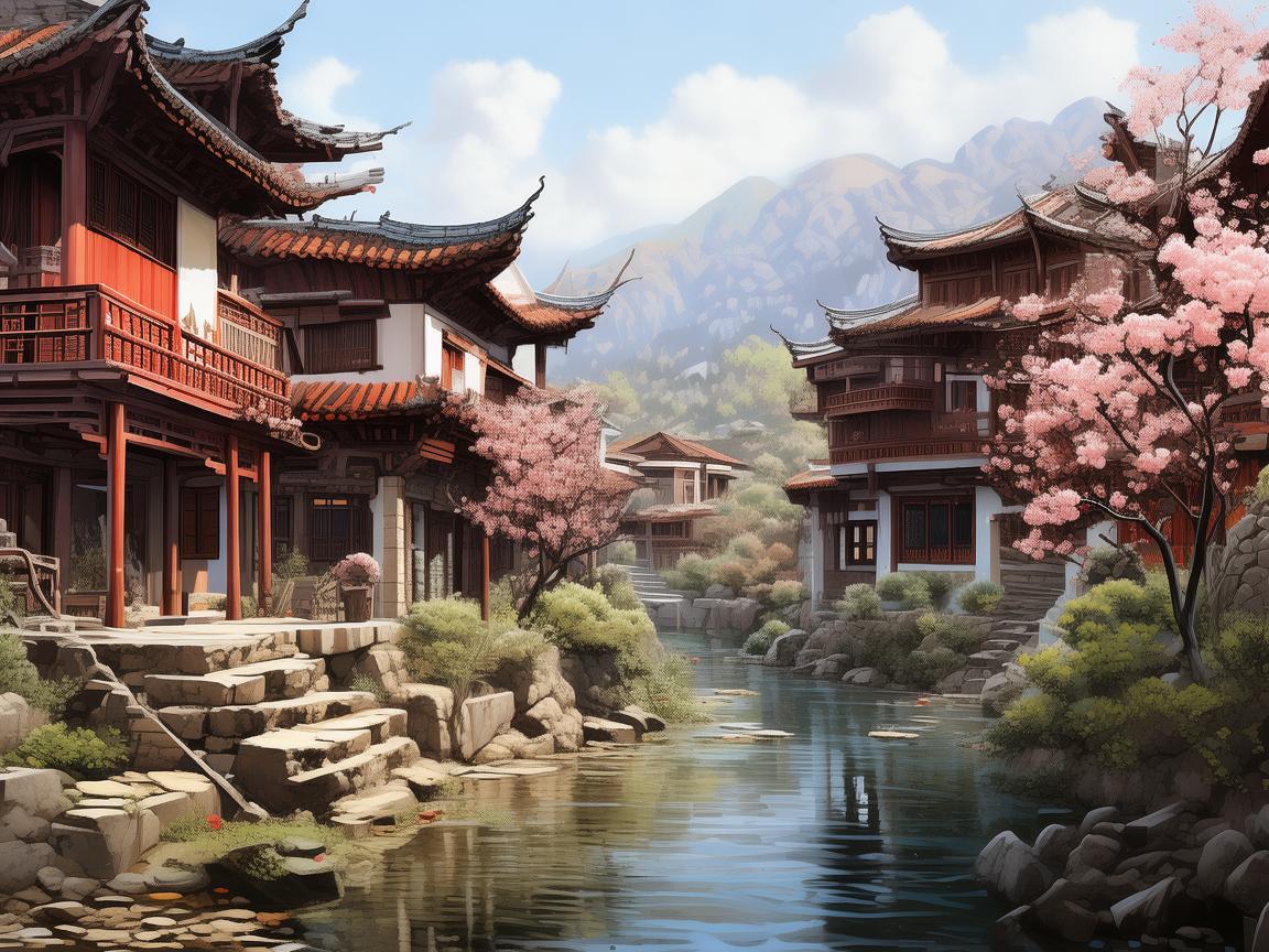 梅州风情，如何通过插画捕捉客家文化的独特韵味？
