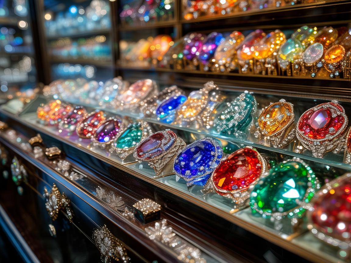 珠宝店里的色彩密码，如何通过插画讲述珠宝的独特故事？