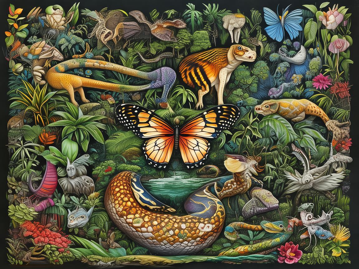 用画笔勾勒动物学的奇妙画卷