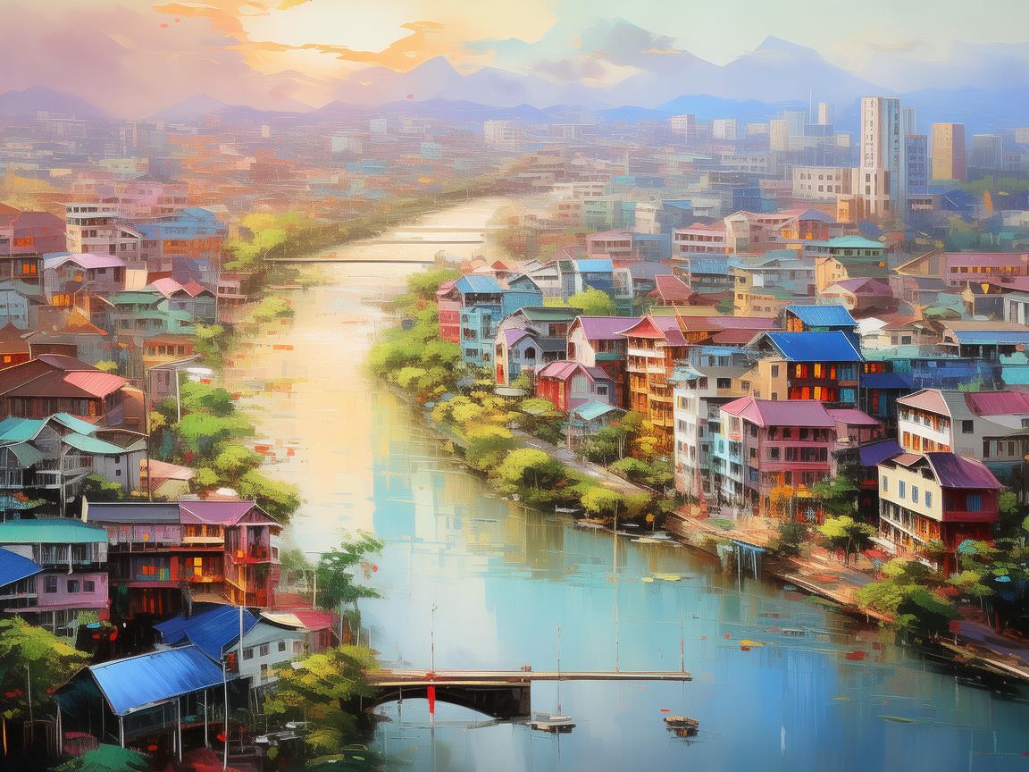 用画笔勾勒漯河的多彩画卷