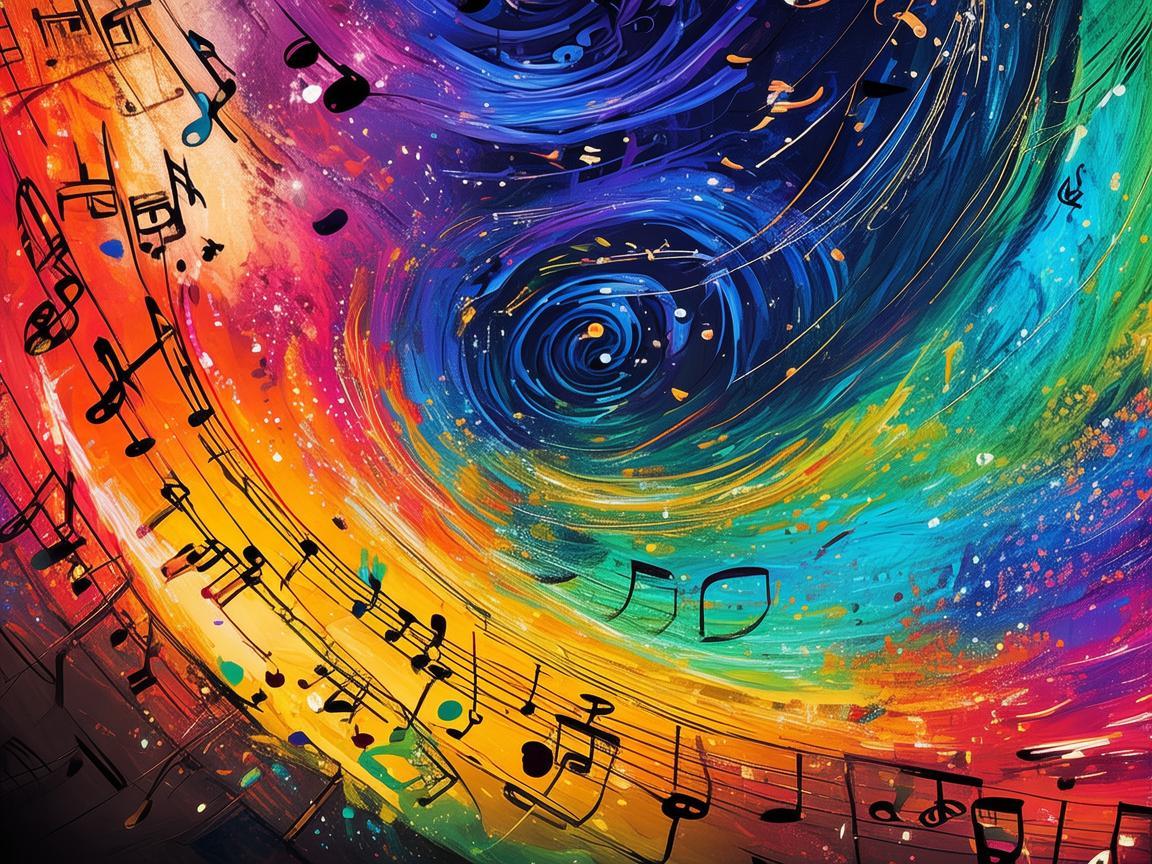 歌迷眼中的色彩世界，如何通过插画捕捉音乐灵魂？