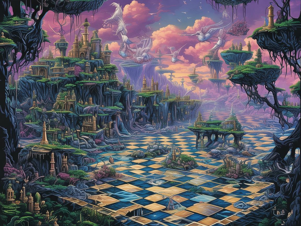 棋类，方寸之间的插画奇幻之旅