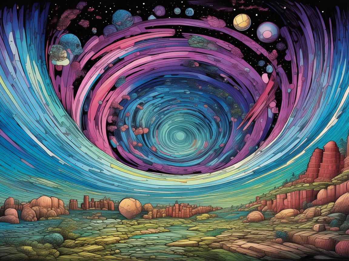 相对论视角下的插画世界