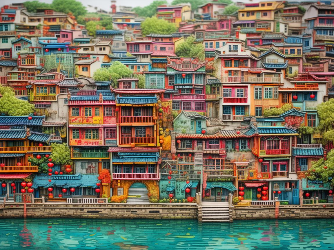 铜陵印象，用画笔勾勒的多彩画卷