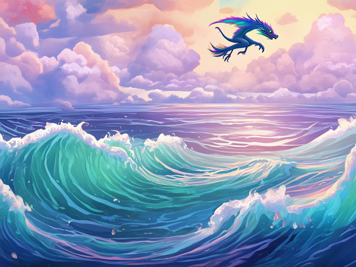龙海风情，插画里的梦幻之境
