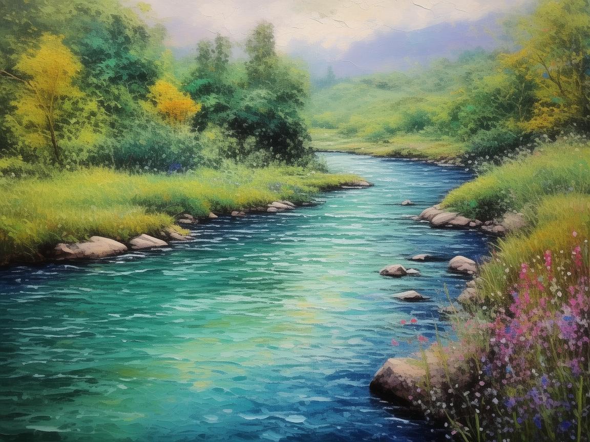 画笔绘就河源的多彩画卷