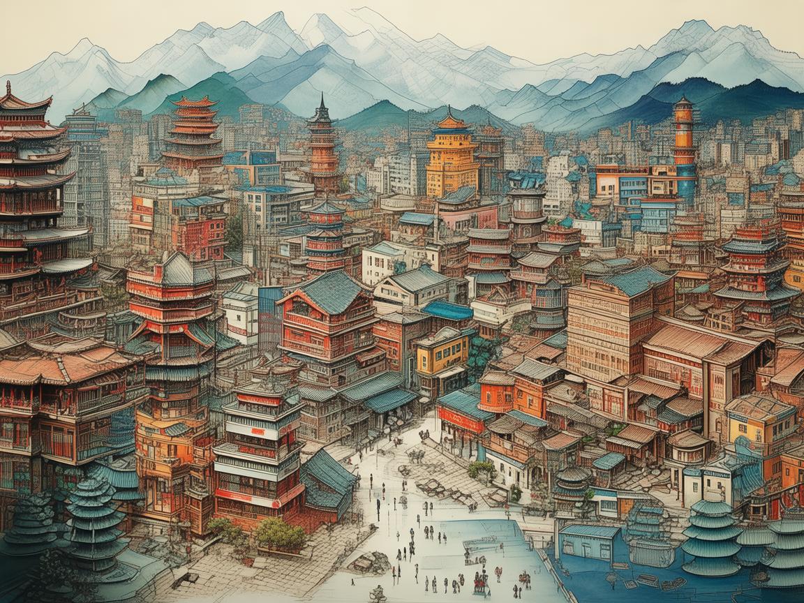 铁岭的色彩，如何用插画展现城市的历史与现代交融？