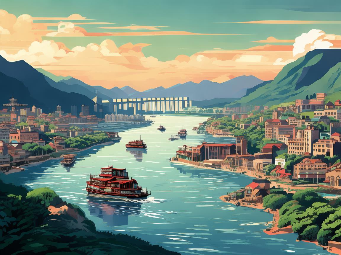 宜昌，如何通过城市特色为插画创作注入灵魂？