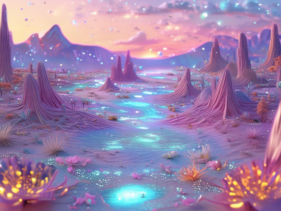 用画笔绘就西米的奇幻世界